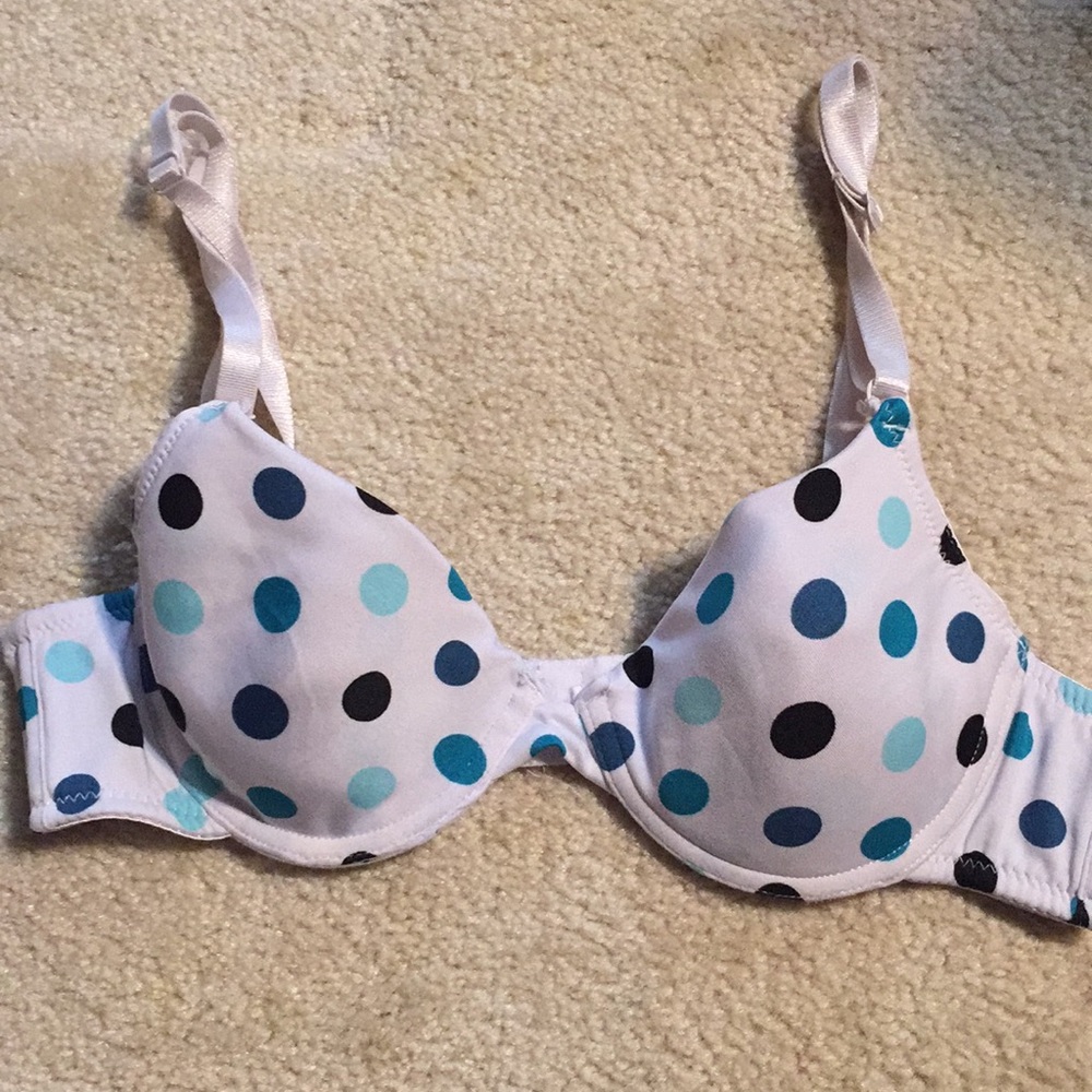 34 B Polka Dotted Bra